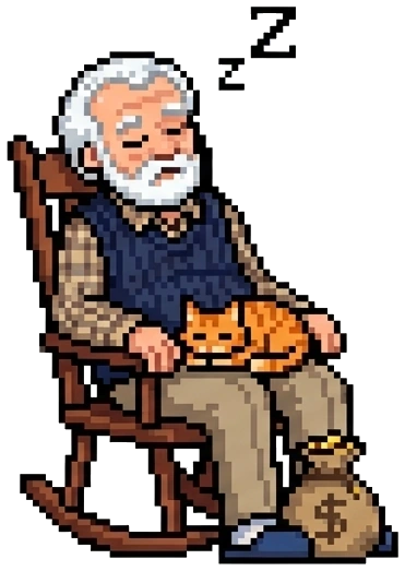 forty years later, same chair, same drawer, considerably more cat